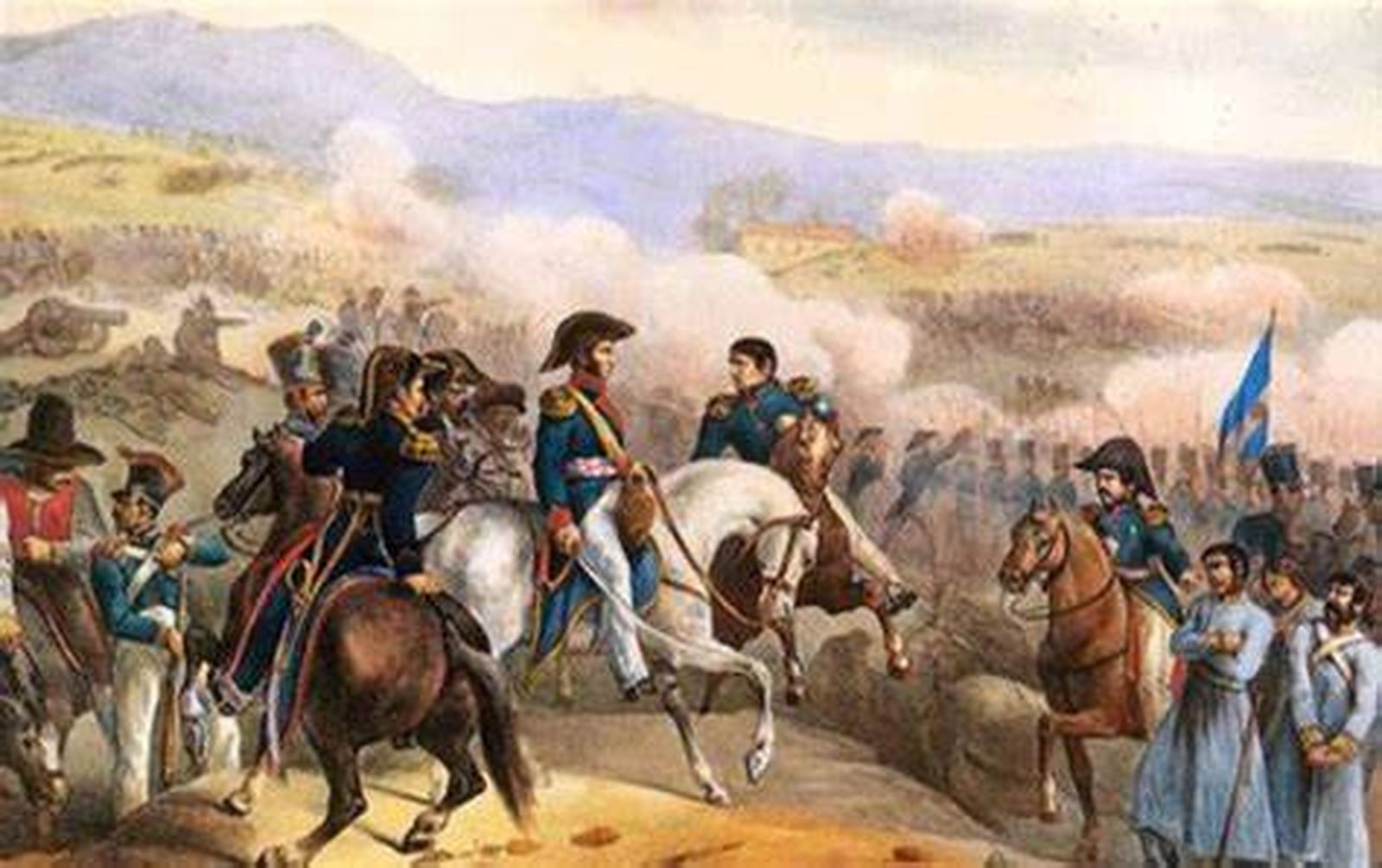 Batalla de Cancha Rayada 19 de marzo de 1818. Chile. / FOTO CEDIDA