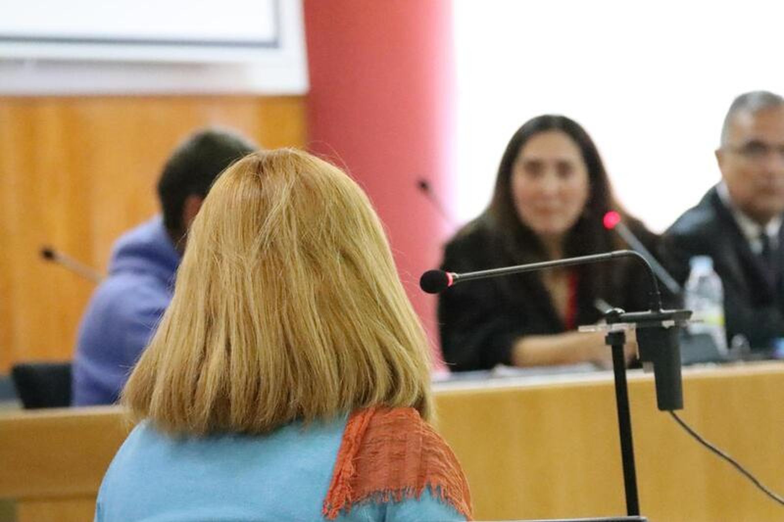 O.G. respondiendo a las preguntas de la abogada de la defensa. / FOTO REDUAN