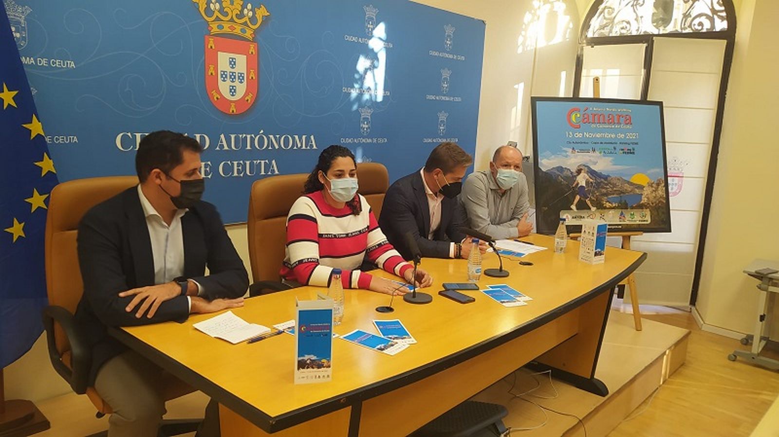 De izquierda a derecha, Alejandro Ramírez, Lorena Miranda, Karim Bulaix y Miguel Martínez Esparza. / FOTO REDUAN