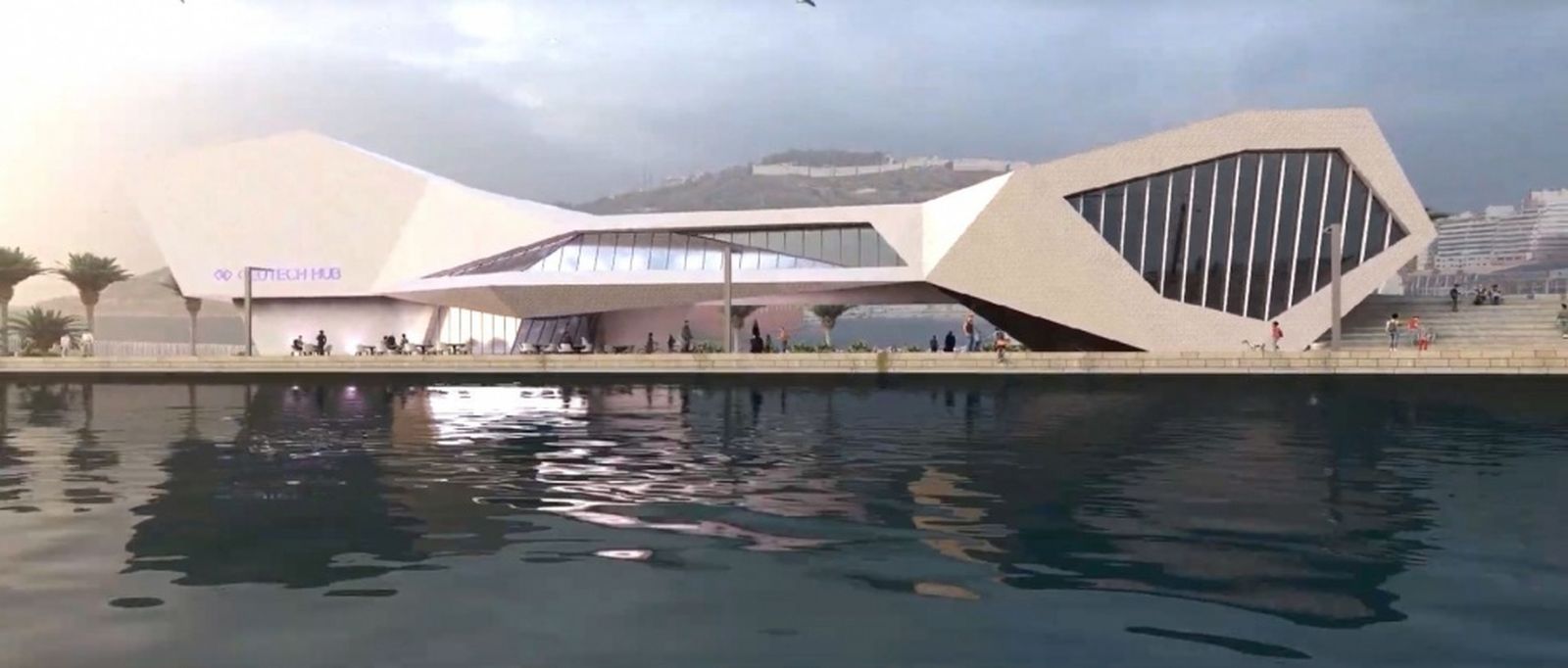 Recreación del edificio que albergará la incubadora "Oddisea"/FOTO EL PUEBLO