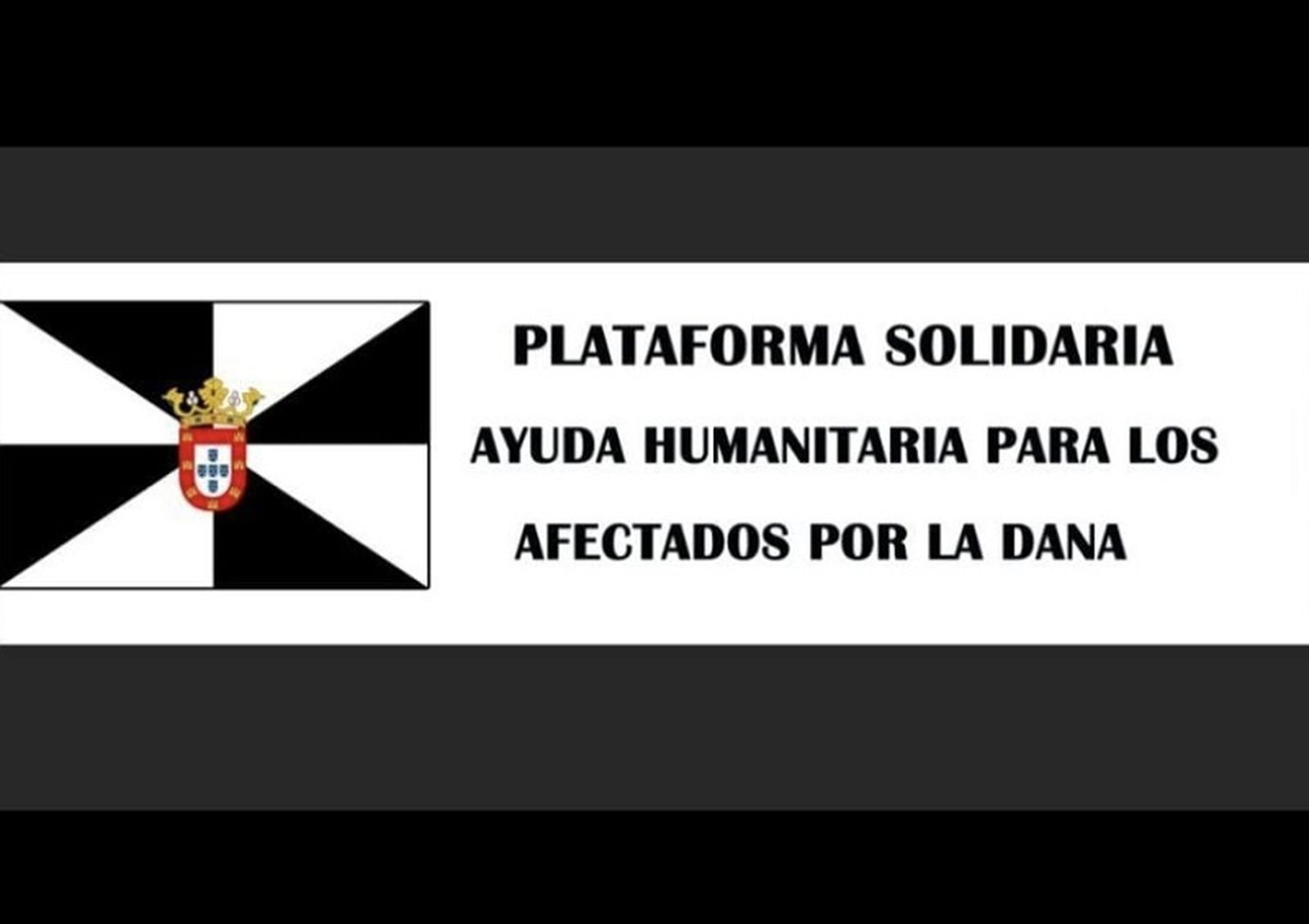 Cartel Plataforma Solidaria | FOTO REPRODUCCIÓN