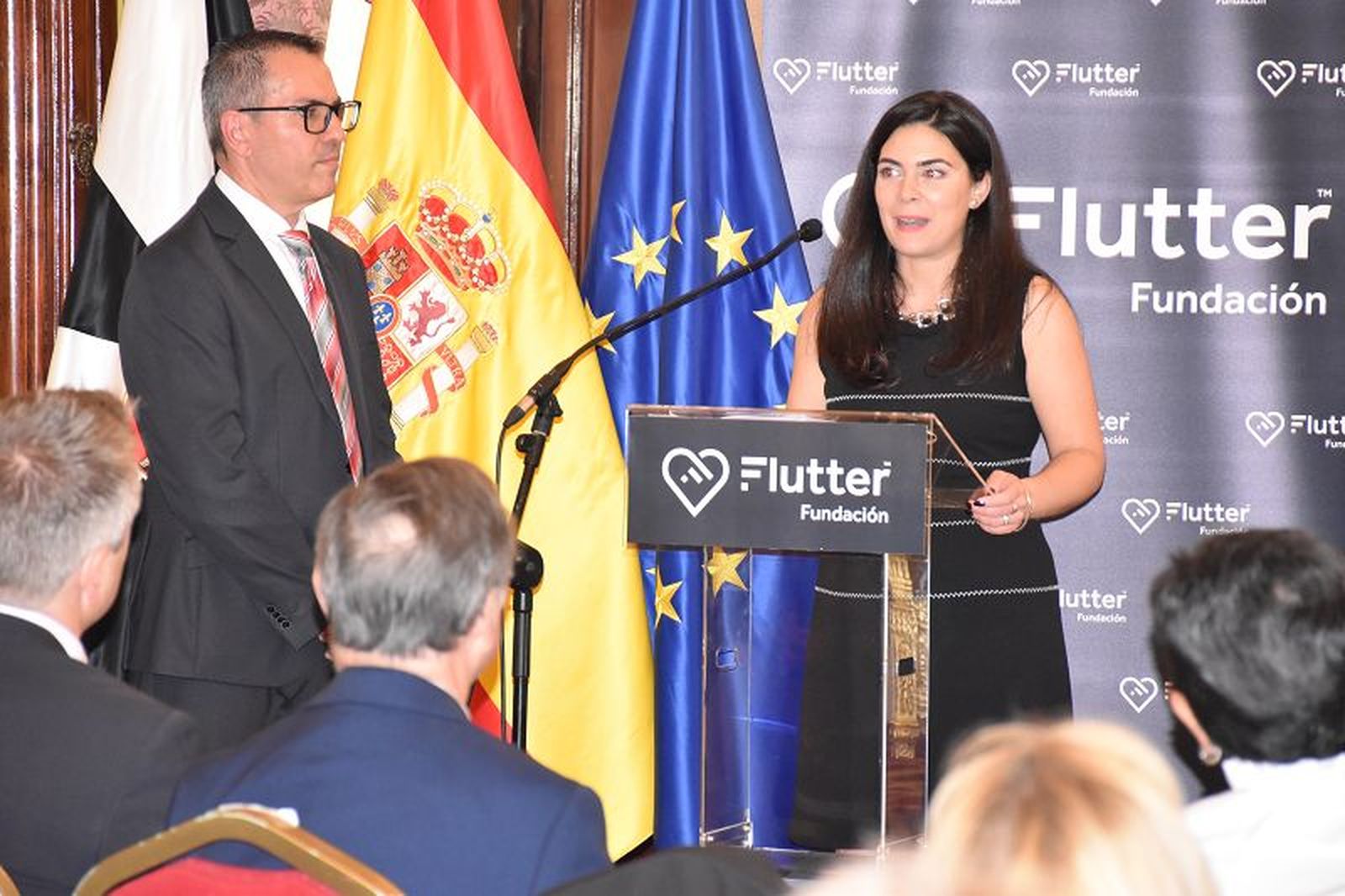 La presidenta de la Fundación Flutter, Elisa Miguel Fonseca./ FOTO NICOL'S