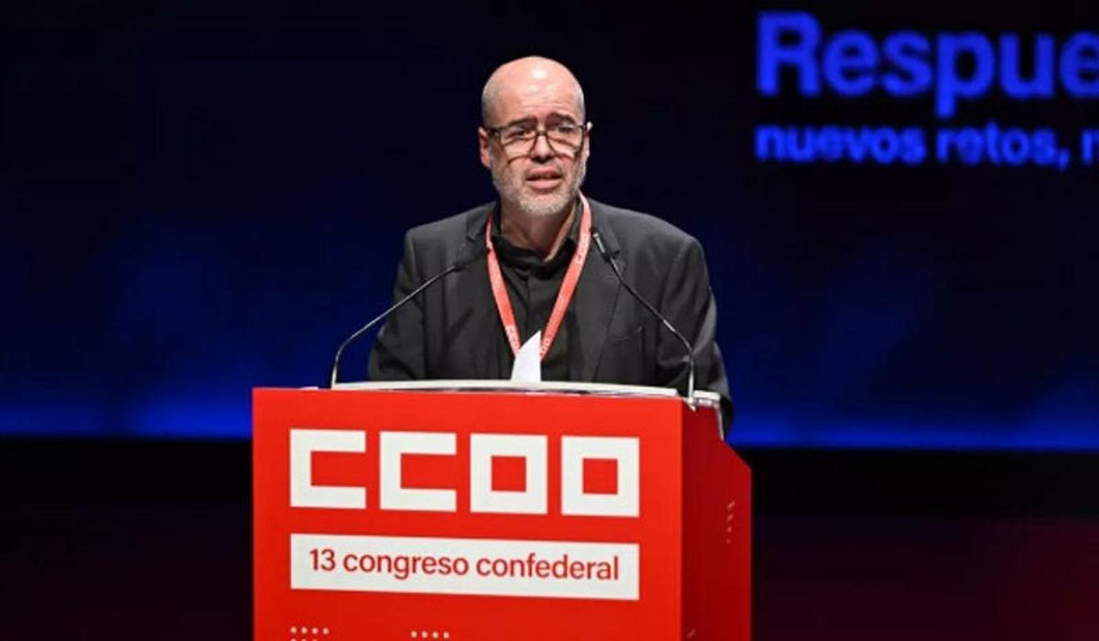 El recién reelegido secretario general de CCOO, Unai Sordo/FOTO EL PUEBLO