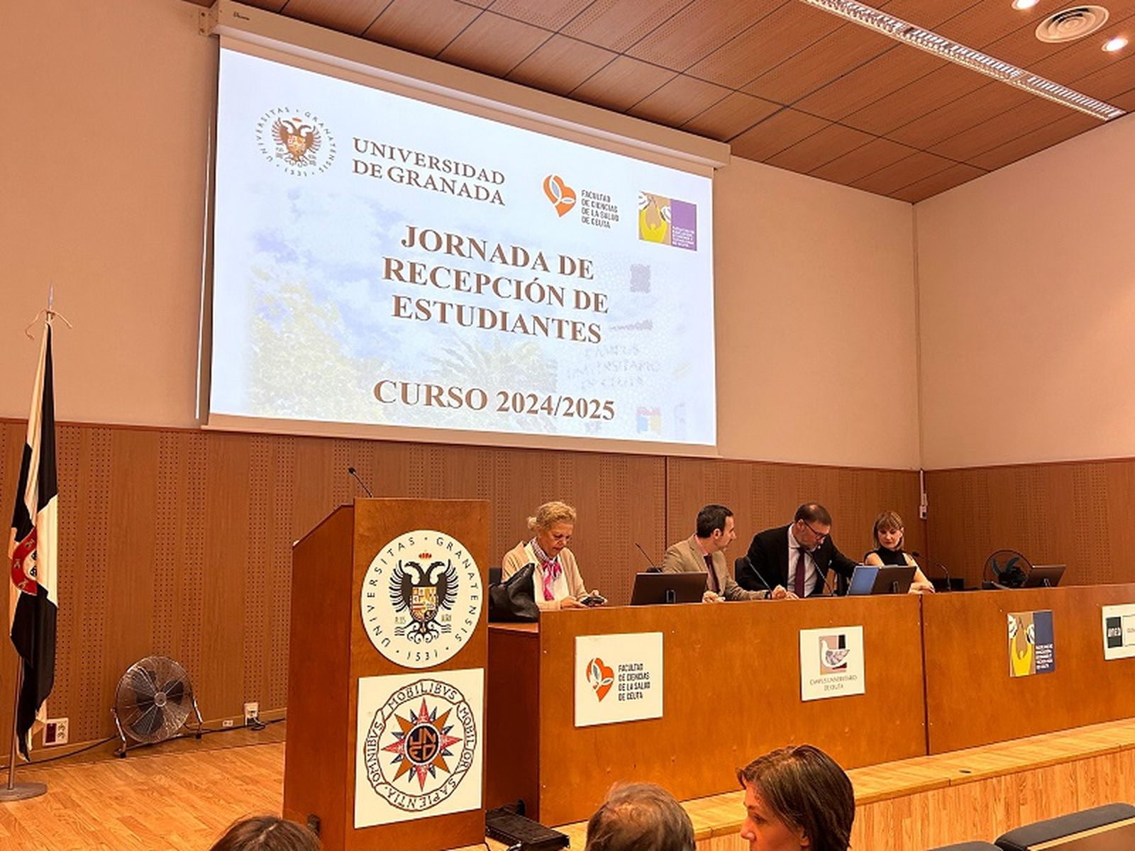 Jornada de Recepción de Estudiantes | FOTO E.A.Z.