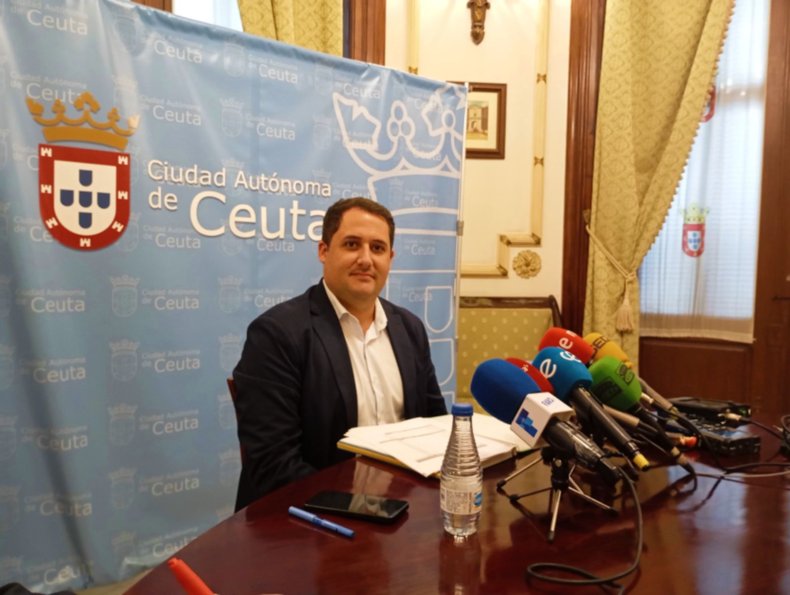 Alejandro Ramírez, consejero de  Fomento y portavoz del Gobierno / Coronado