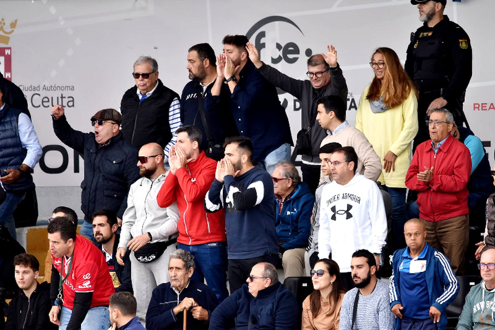 La afición cargó contra el colegiado del partido. / FOTO NICOL'S