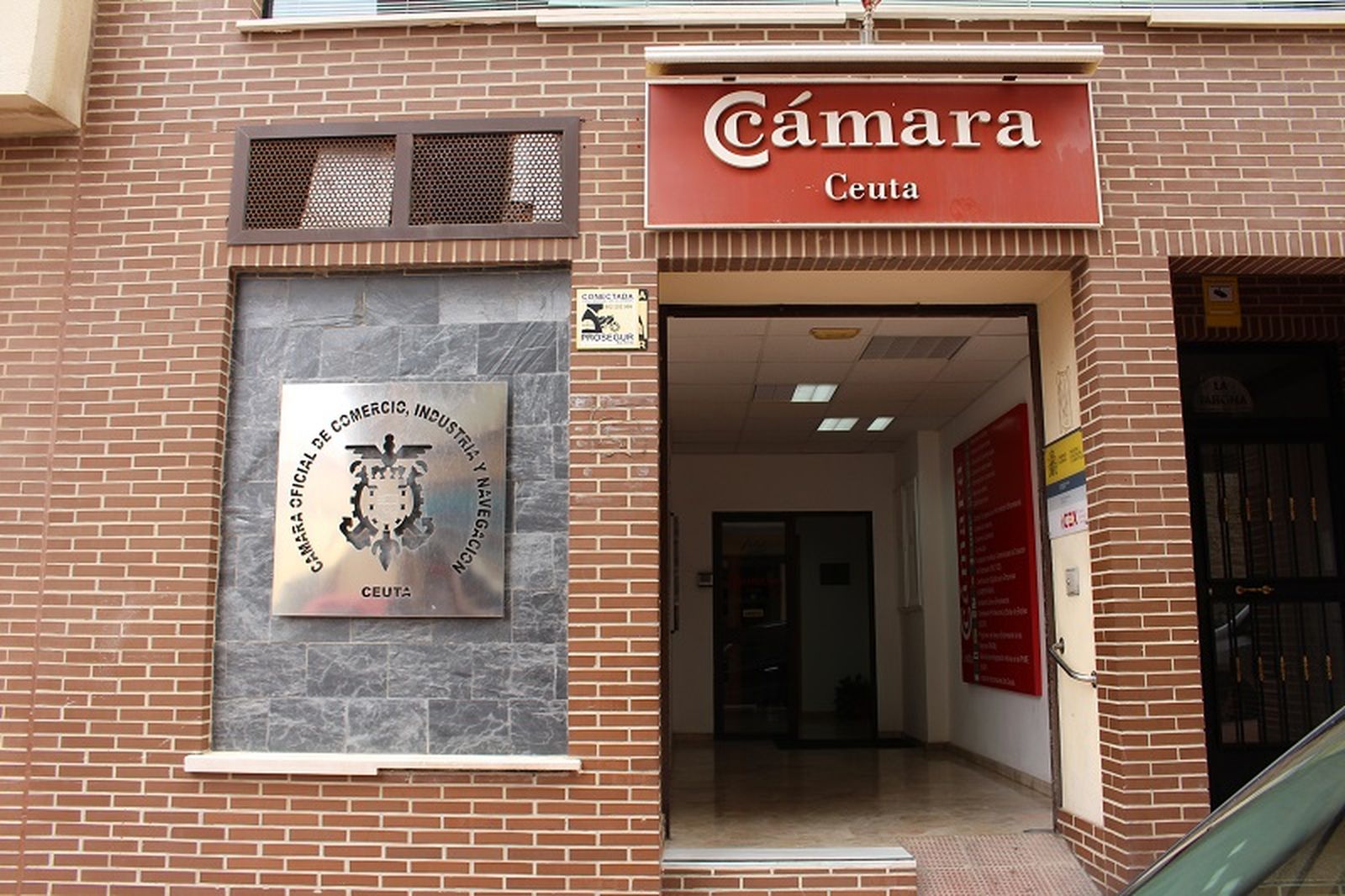 Sede de la Cámara de Comercio de Ceuta. / FOTO EL PUEBLO