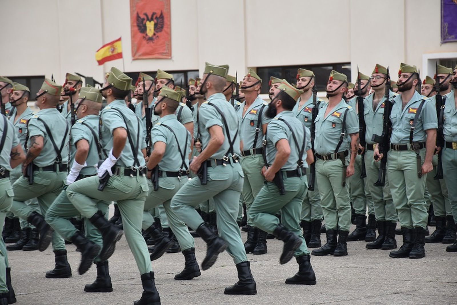 Acto de celebración CIV Aniversario de la Legión | FOTO NICOLS