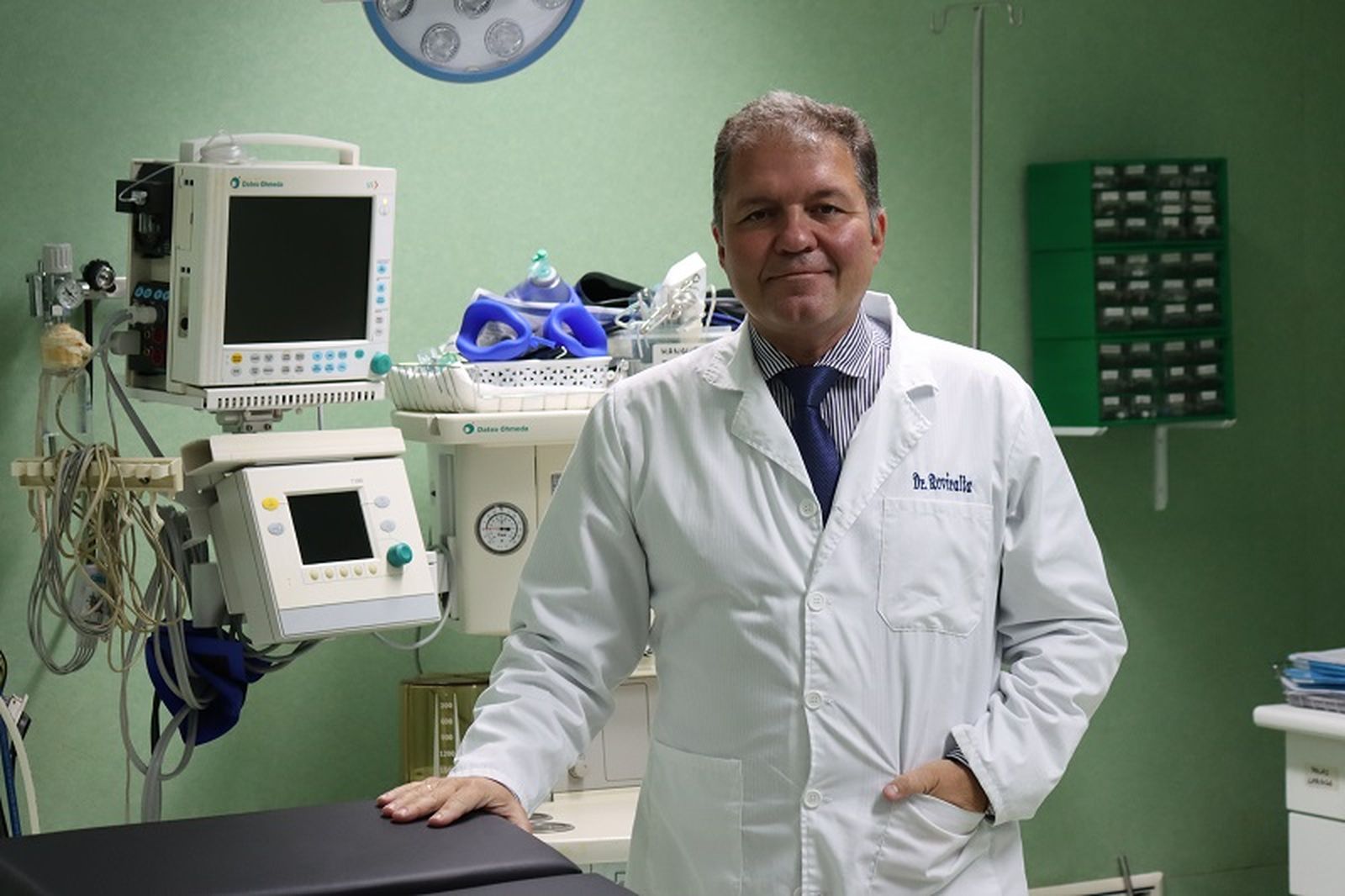 Presidente del Colegio de Médicos de Ceuta, Enrique Roviralta./ FOTO EL PUEBLO