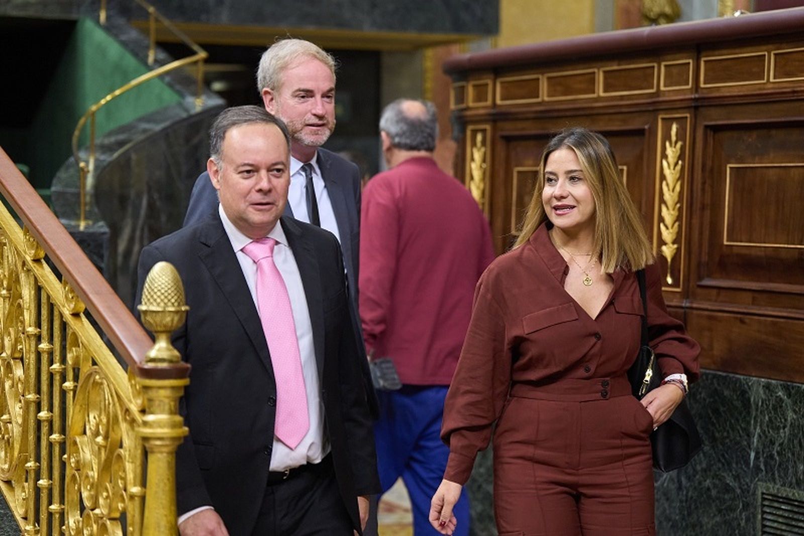 El diputado ceutí, Javier Celaya, en el Congreso. / FOTO CEDIDA