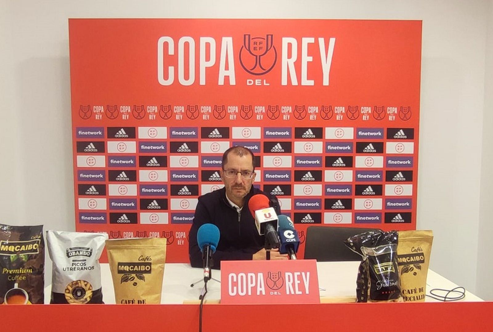 Romero, este sábado en la sala de prensa. / FOTO CEDIDA