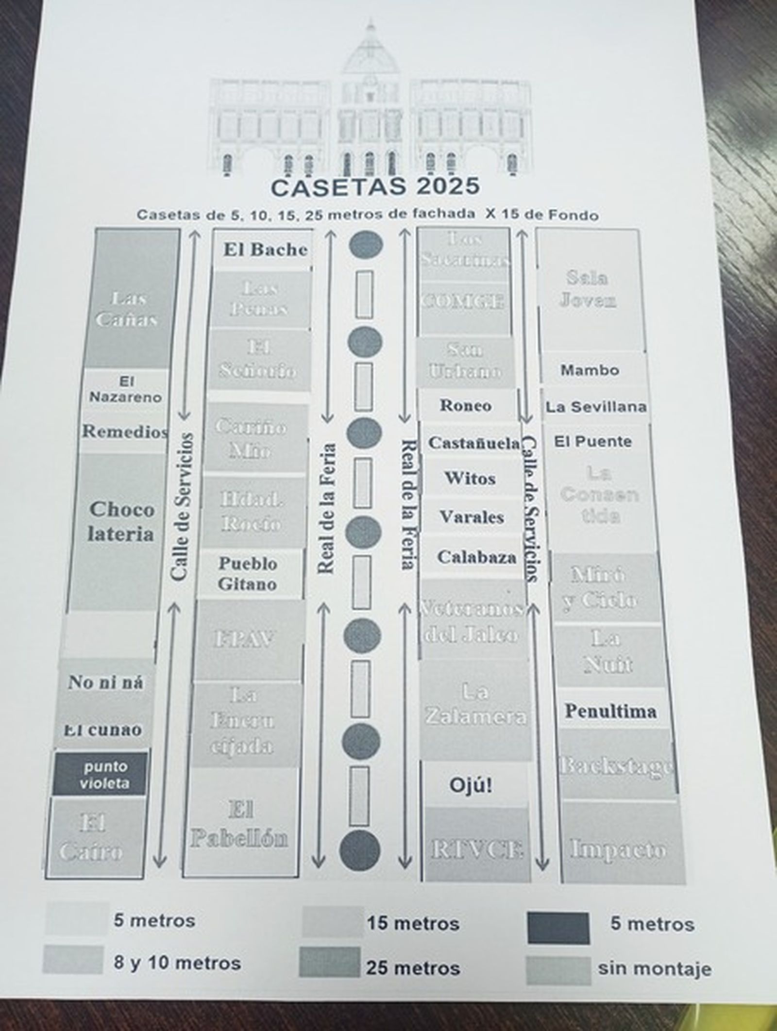 Plano de la Feria 2025 / Coronado