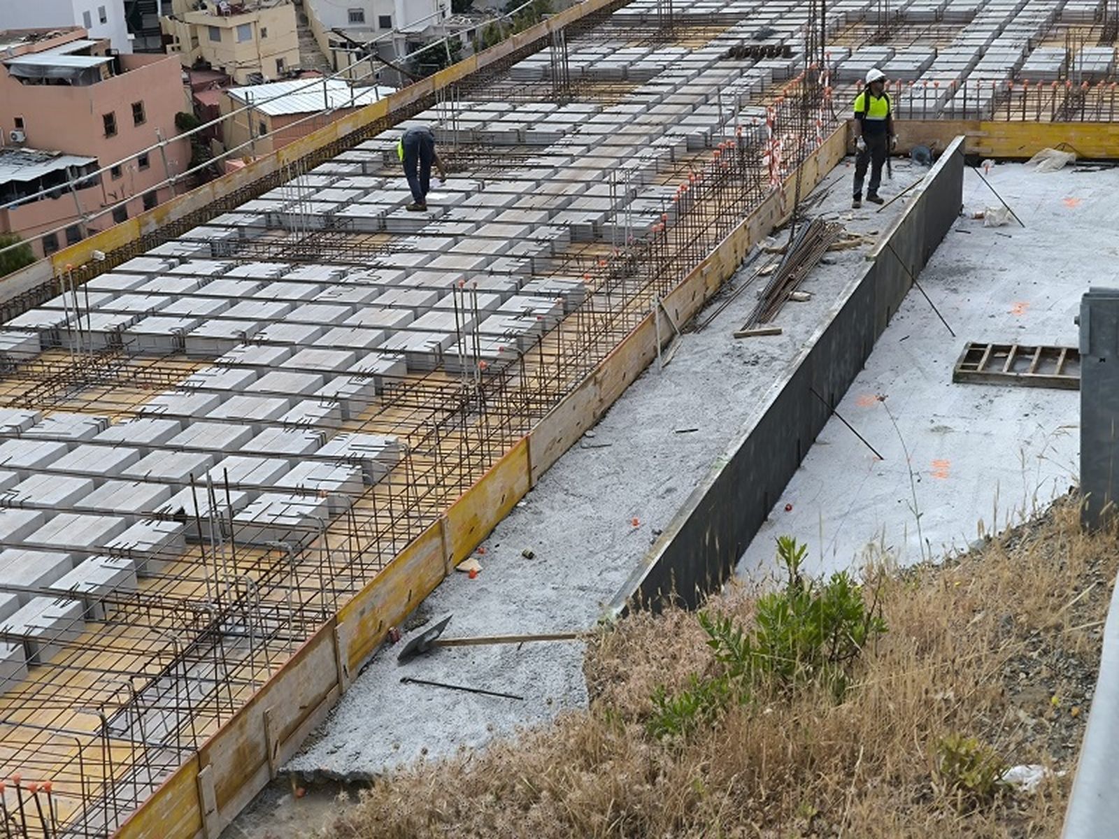 Las obras de la guardería de Loma Colmenar. / FOTO NICOL'S