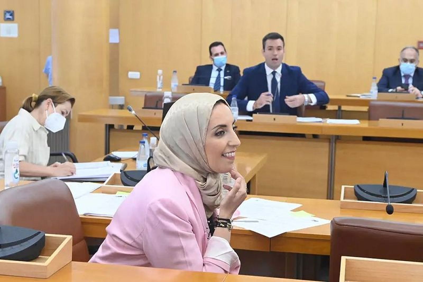 La foto por la que le insultaron. / Foto @FatimaHHossain