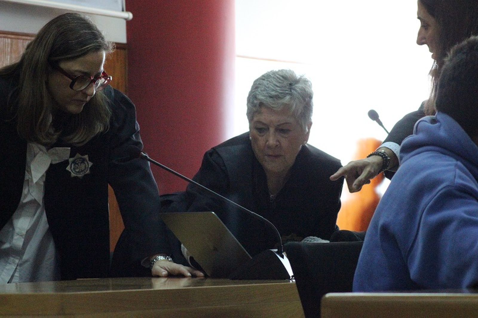 La jueza Rosa de Castro durante el juicio. / FOTO S.C.