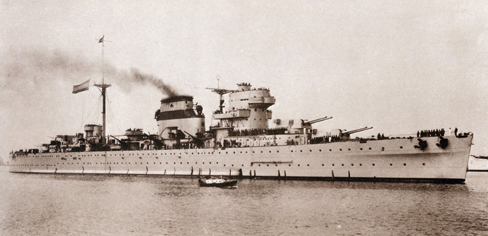 Imagen del crucero Baleares / CEDIDA