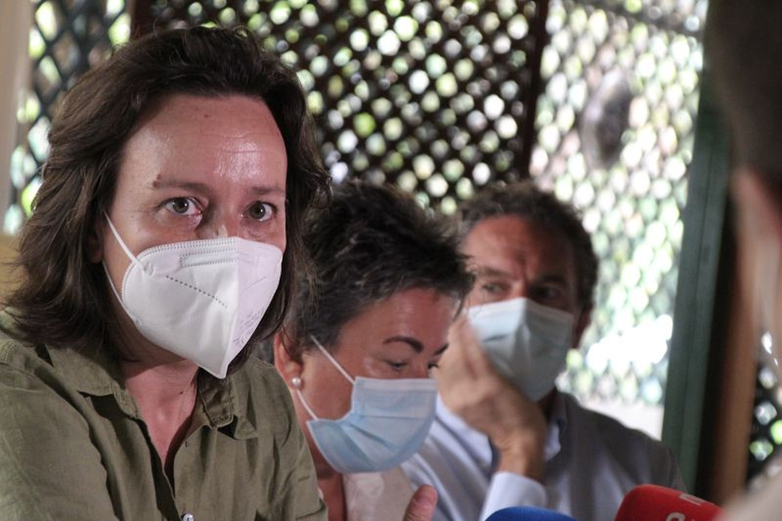 Violeta Assiego, directora general de la Infancia, en su visita a Ceuta. / FOTO REDUAN