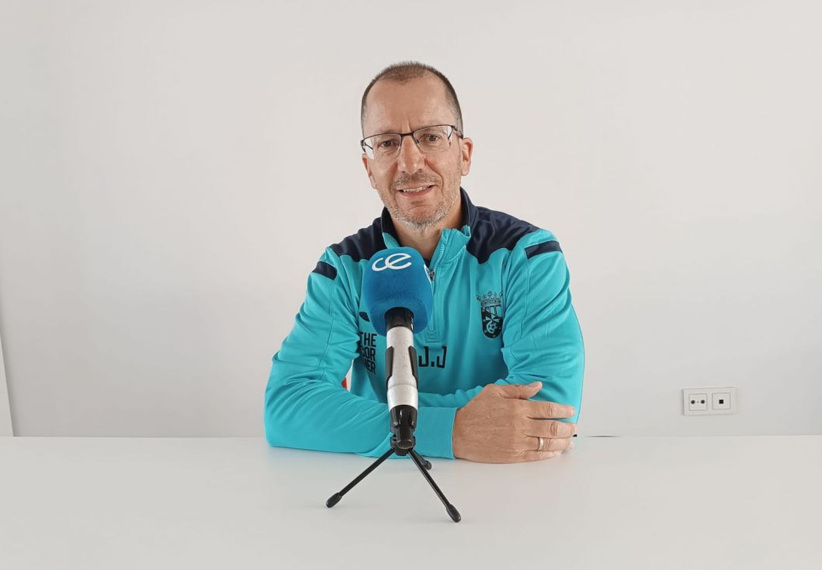 Romero, este viernes en sala de prensa. / FOTO D. VICENTE