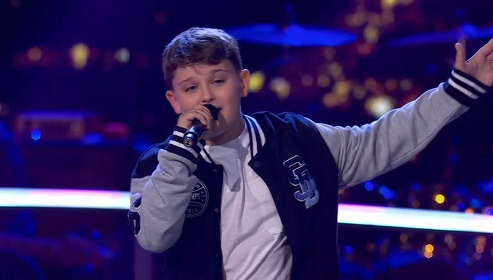 El ceutí Miguel Ramírez durante La Gran Batalla de La Voz Kids. / FOTO CAPTURA