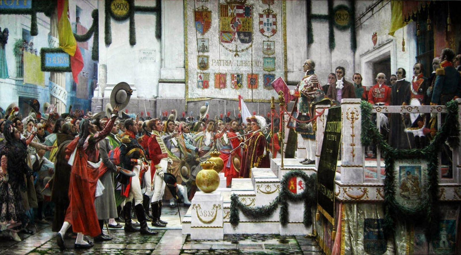 La Promulgación de Las Cortes de Cádiz de 1812. / FOTO CEDIDA