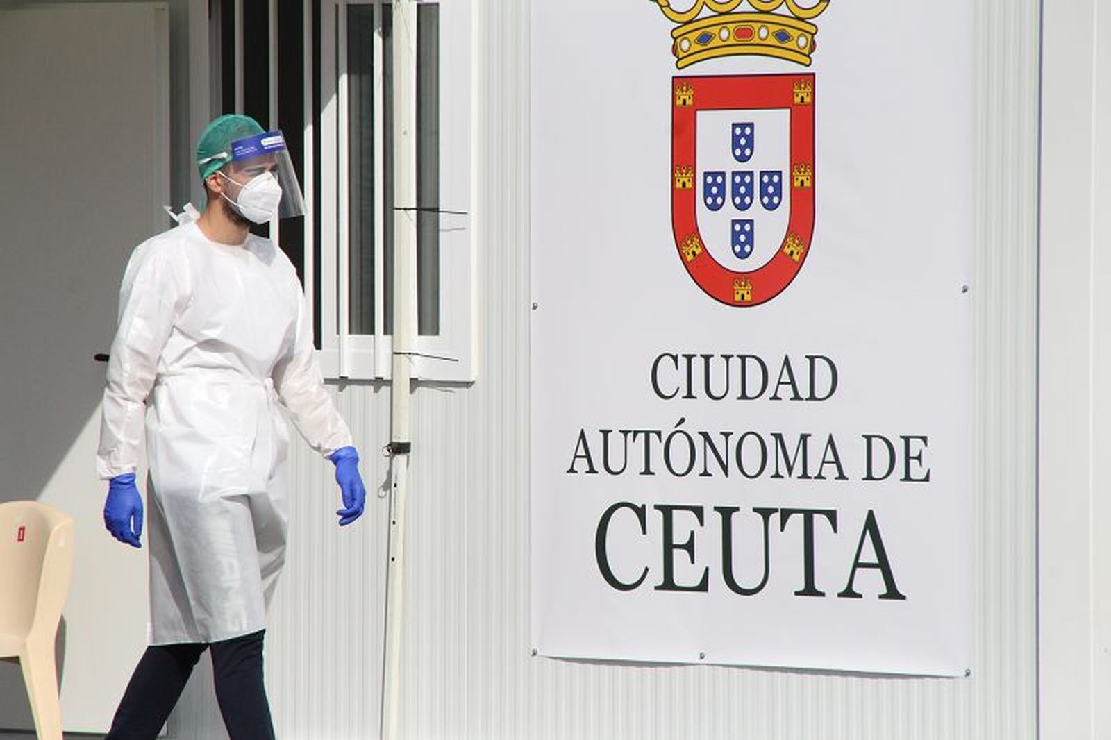 Imagen de archivo del punto covid, donde se realizan test de antígenos de detección del coronavirus. / FOTO REDUAN