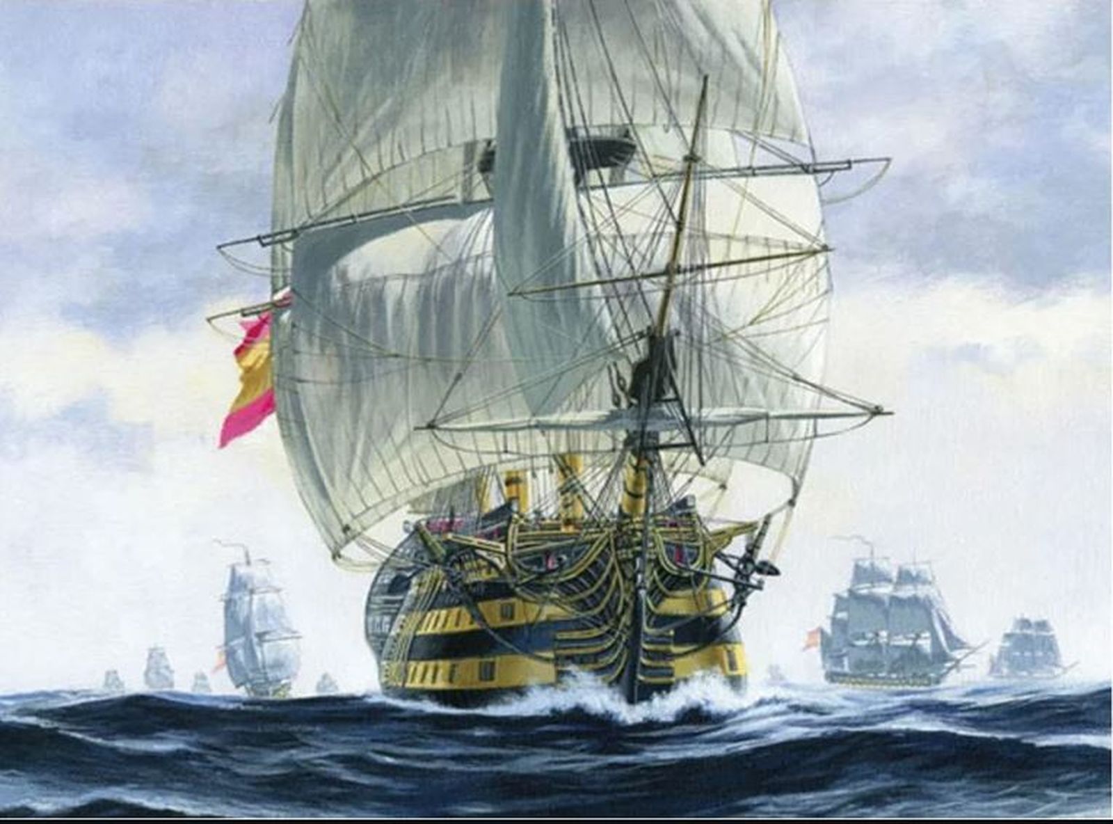 Navío San Pedro de Alcántara. / FOTO CEDIDA