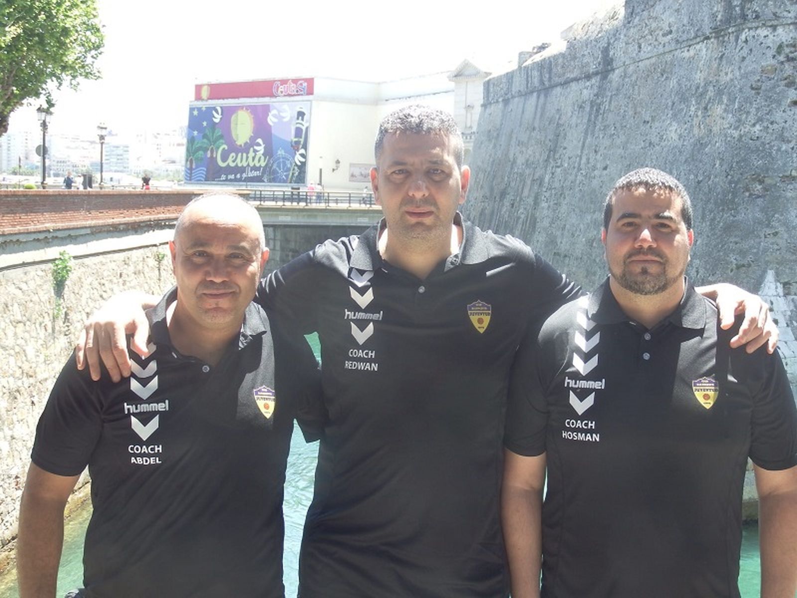 Abdel, Reduan y Hosman, fundadores del Juventud.