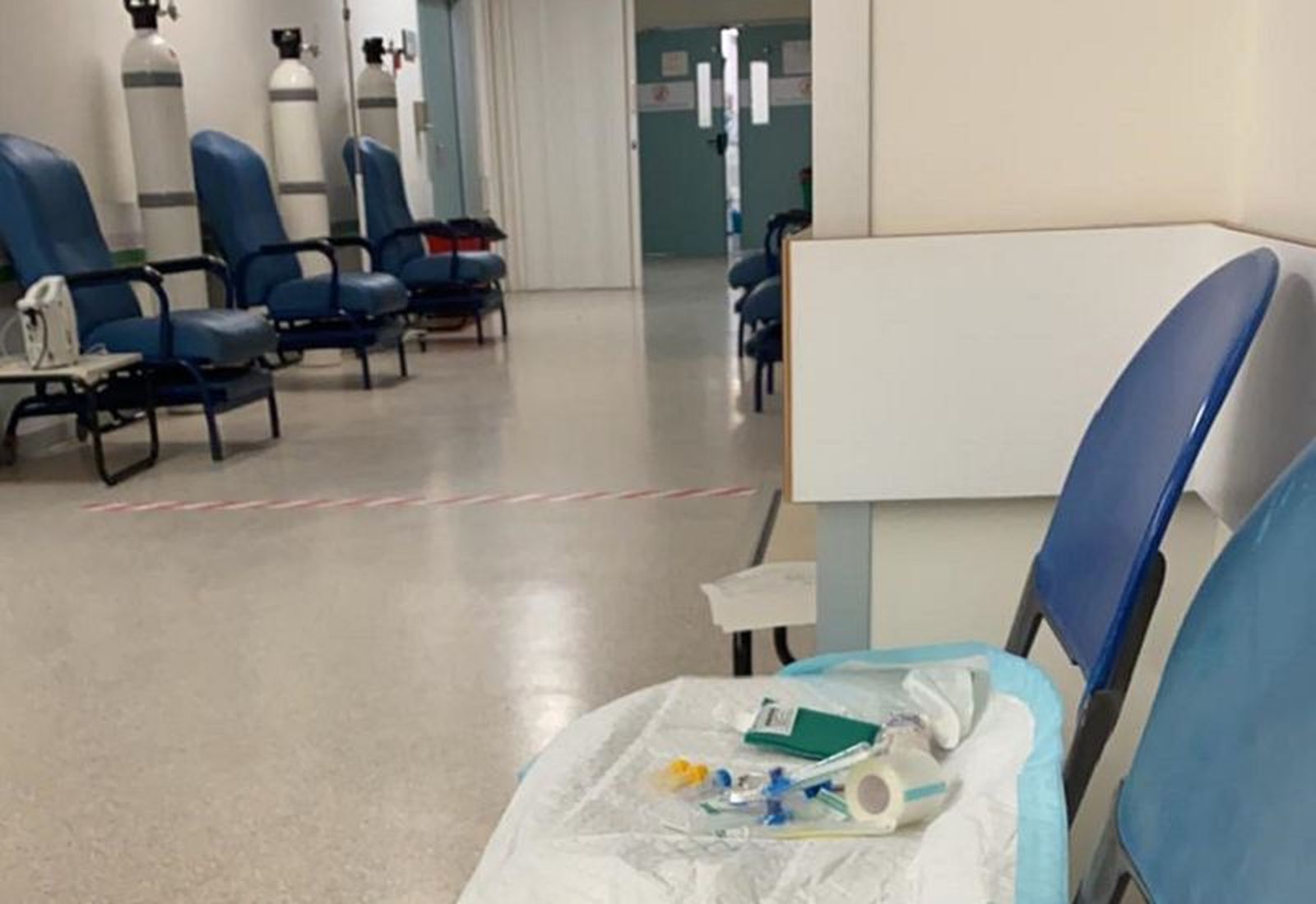 Dependencias del servicio de Urgencias del Hospital Universitario/FOTO EL PUEBLO