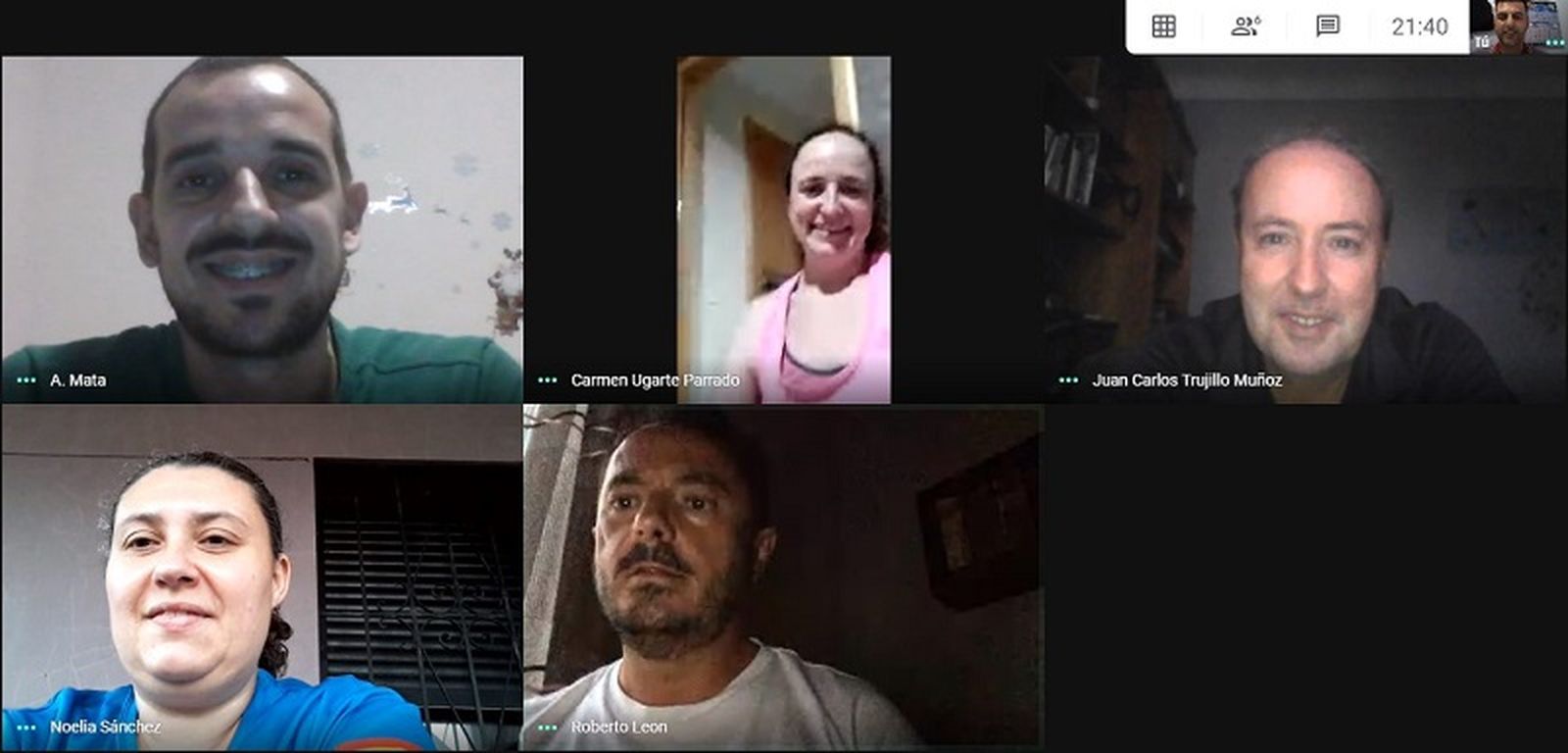 La reunión se llevó a cabo telemáticamente. / FOTO FTCEUTA