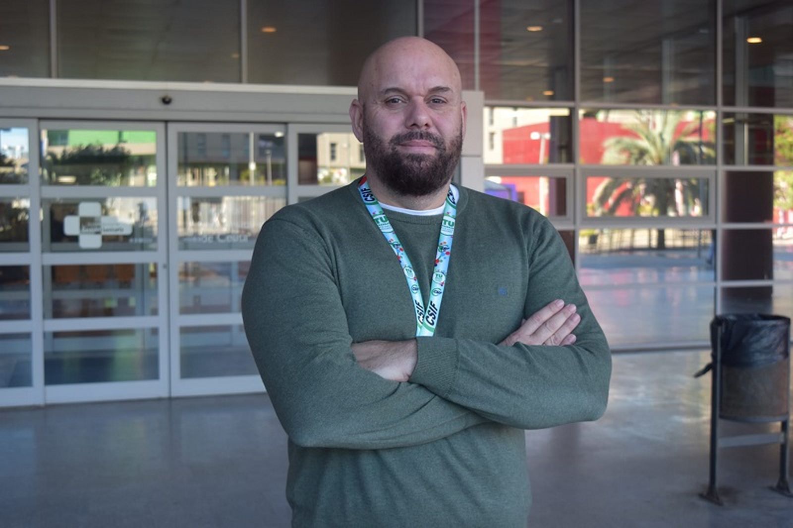 Responsable de Sanidad en CSIF, Alejandro Artero. / FOTO NICOL’S