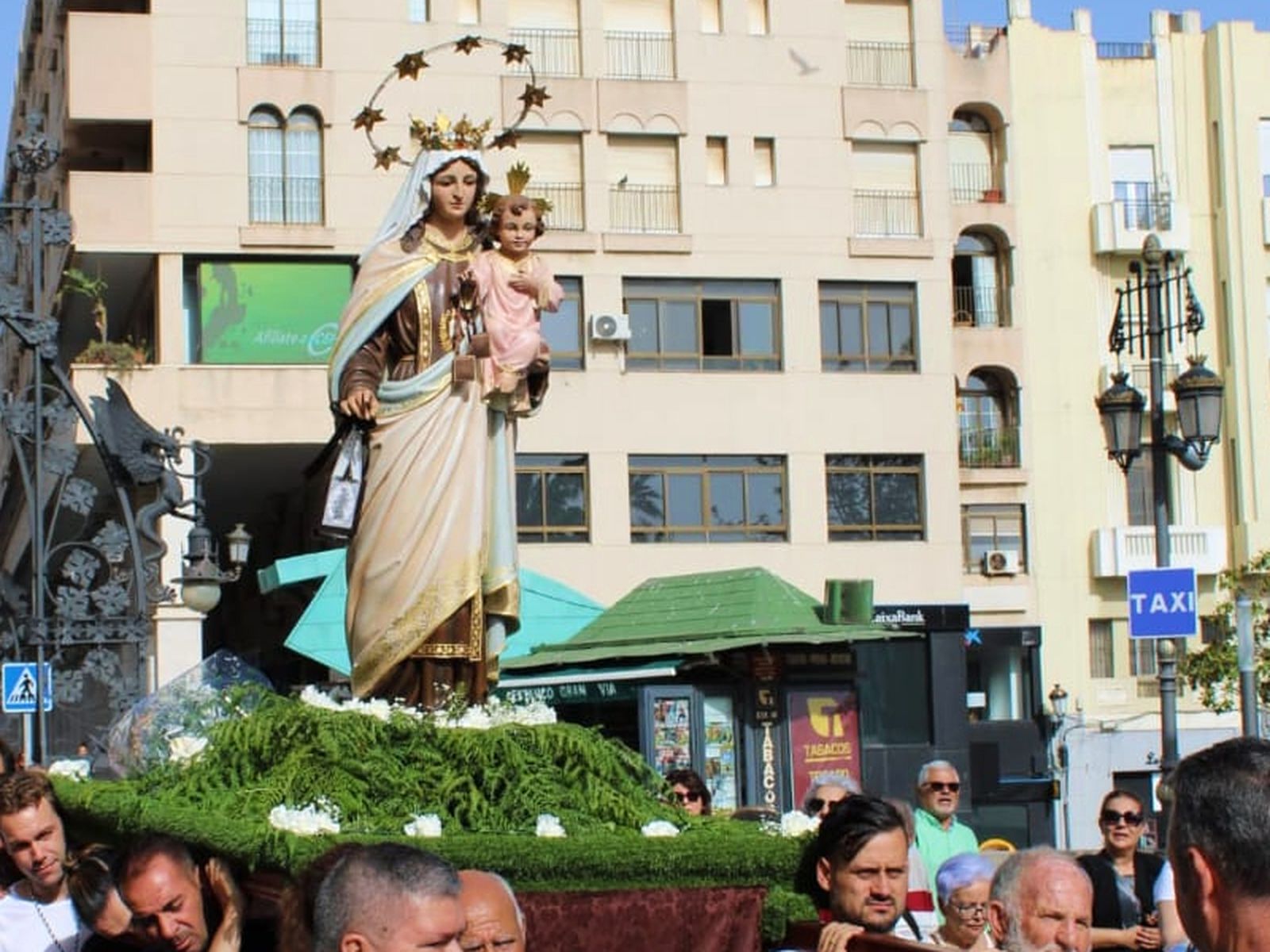 Traslado de la Virgen del Carmen a Los Remedios/ Cedida