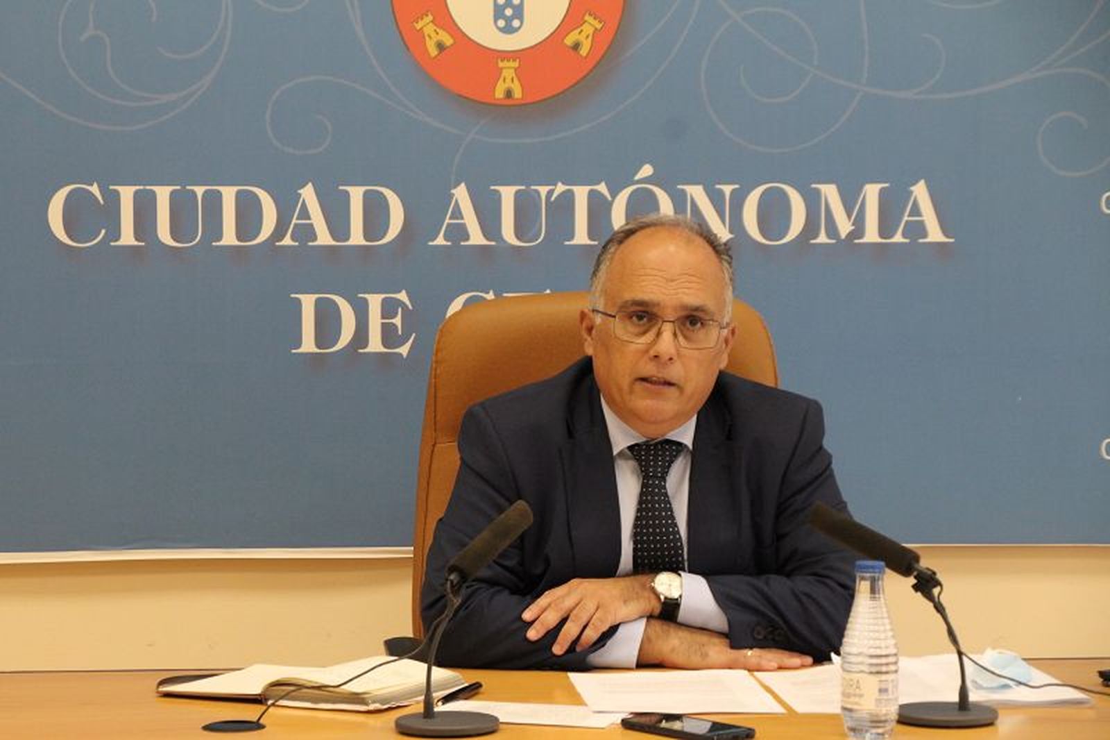 Alberto Gaitán, portavoz del Gobierno de Ceuta. / FOTO REDUAN