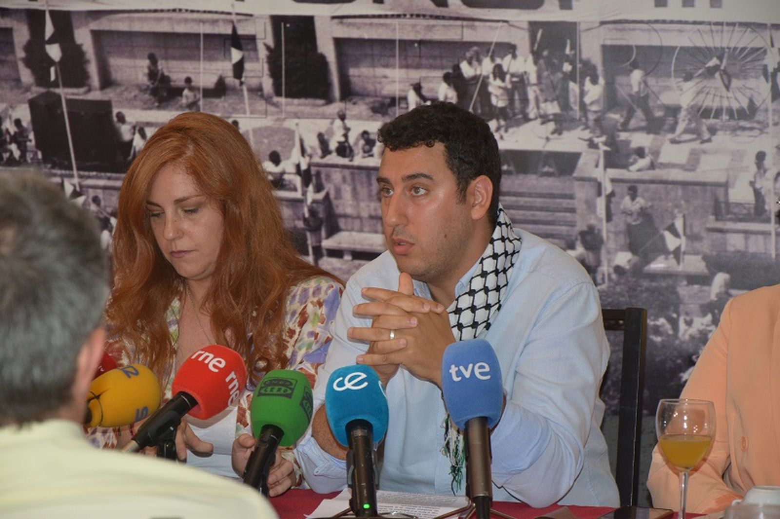 Ayadi durante sus declaraciones. / FOTO J.I.M.