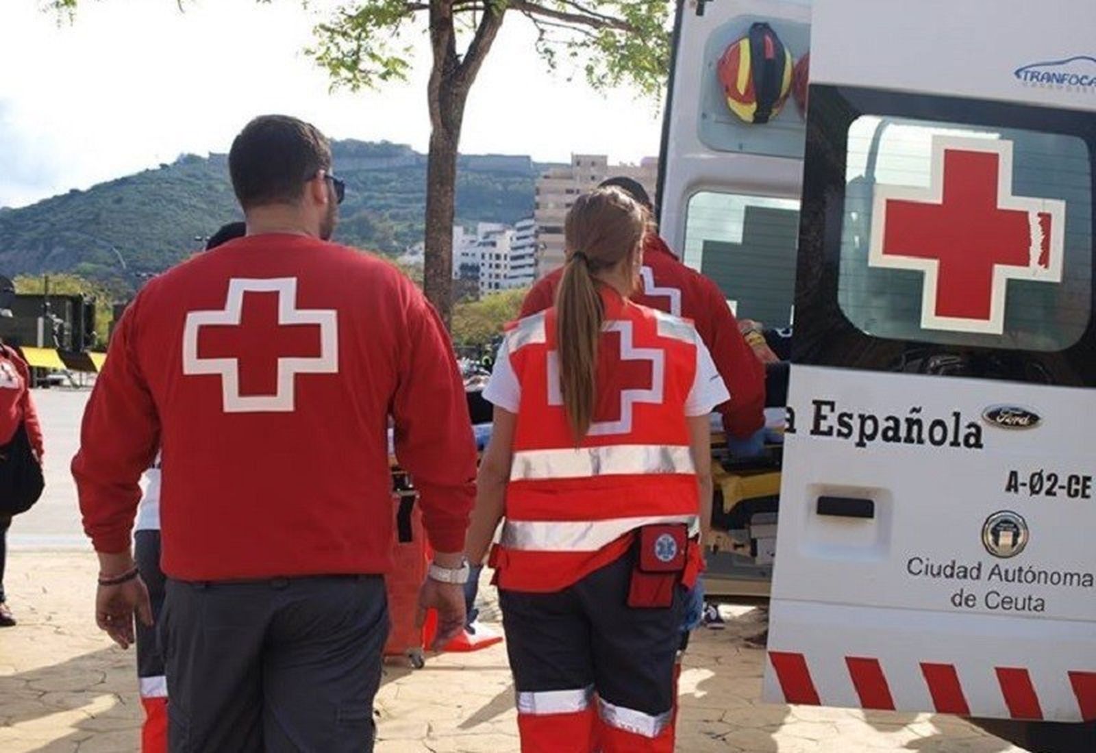 Voluntarios de Cruz Roja/FOTO EL PUEBLO
