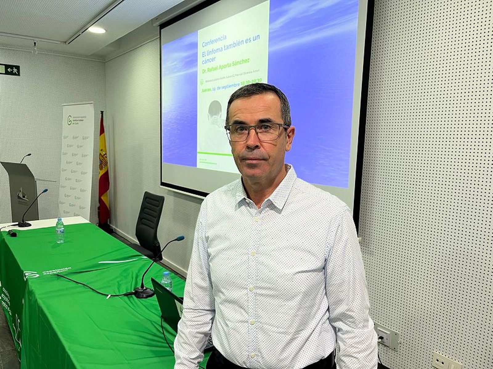 Rafael Aporta, dermatólogo del HUCE./ FOTO J.A.G.