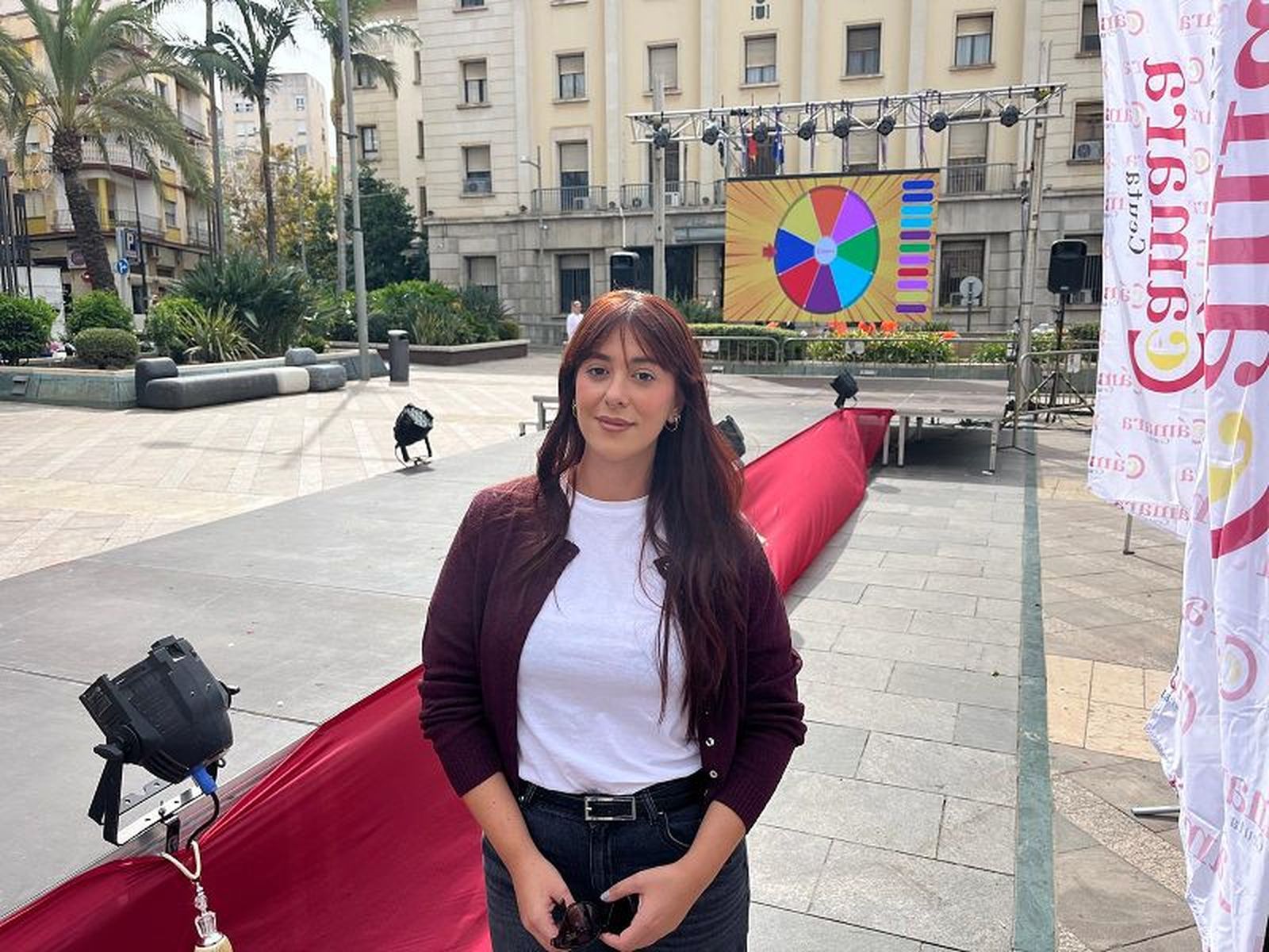 Ainara Olmedo, técnico de comunicación de la Cámara de Comercio./ FOTO J.A.G.