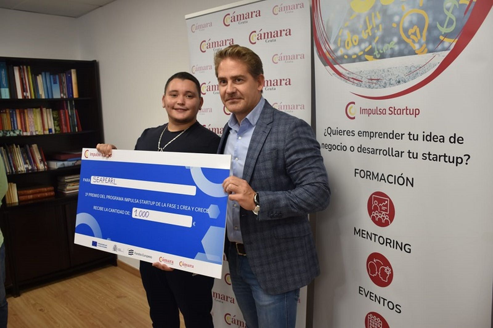 Abdeselam Mustafa y Karim Bulaix./ FOTO NICOL'S