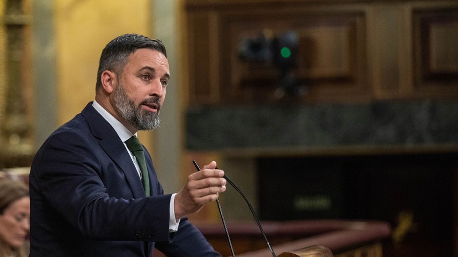 El líder de Vox, Santiago Abascal. / FOTO Vox