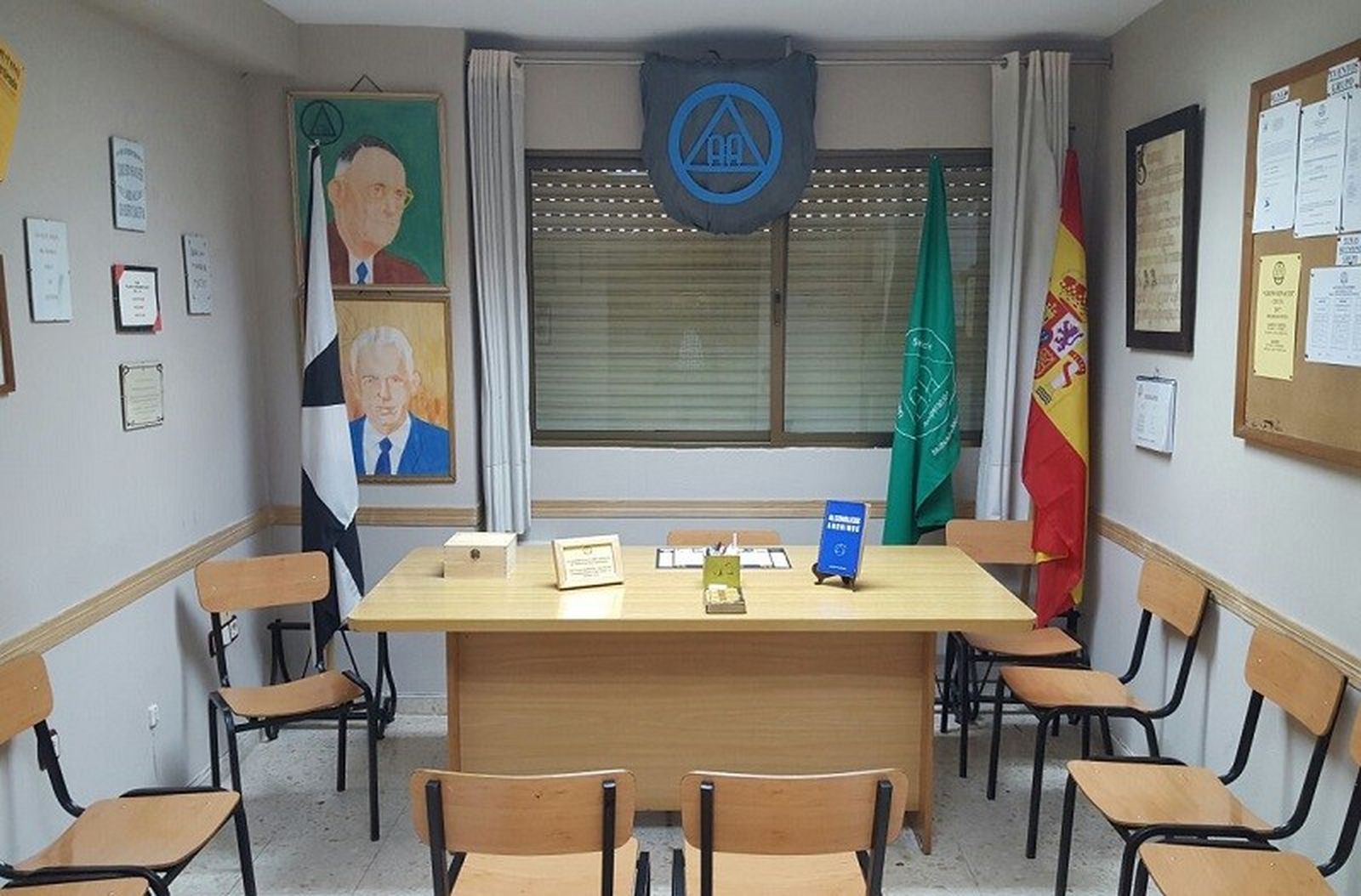 Imagen de archivo de la sede de Alcohólicos Anónimos en Ceuta. / FOTO EL PUEBLO